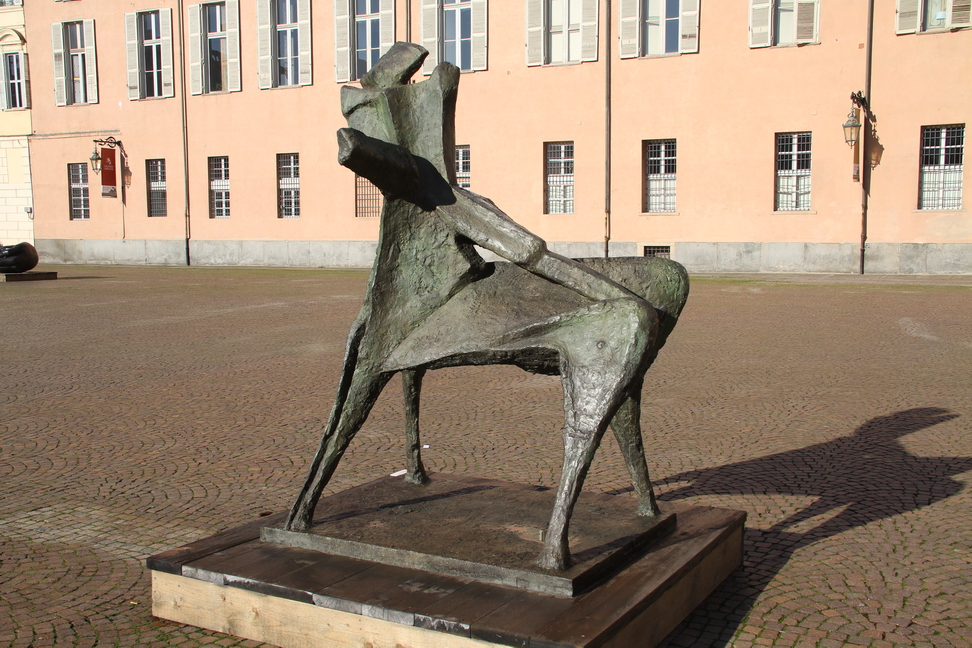 Marino Marini, Grande cavallo e cavaliere, 1956.JPG